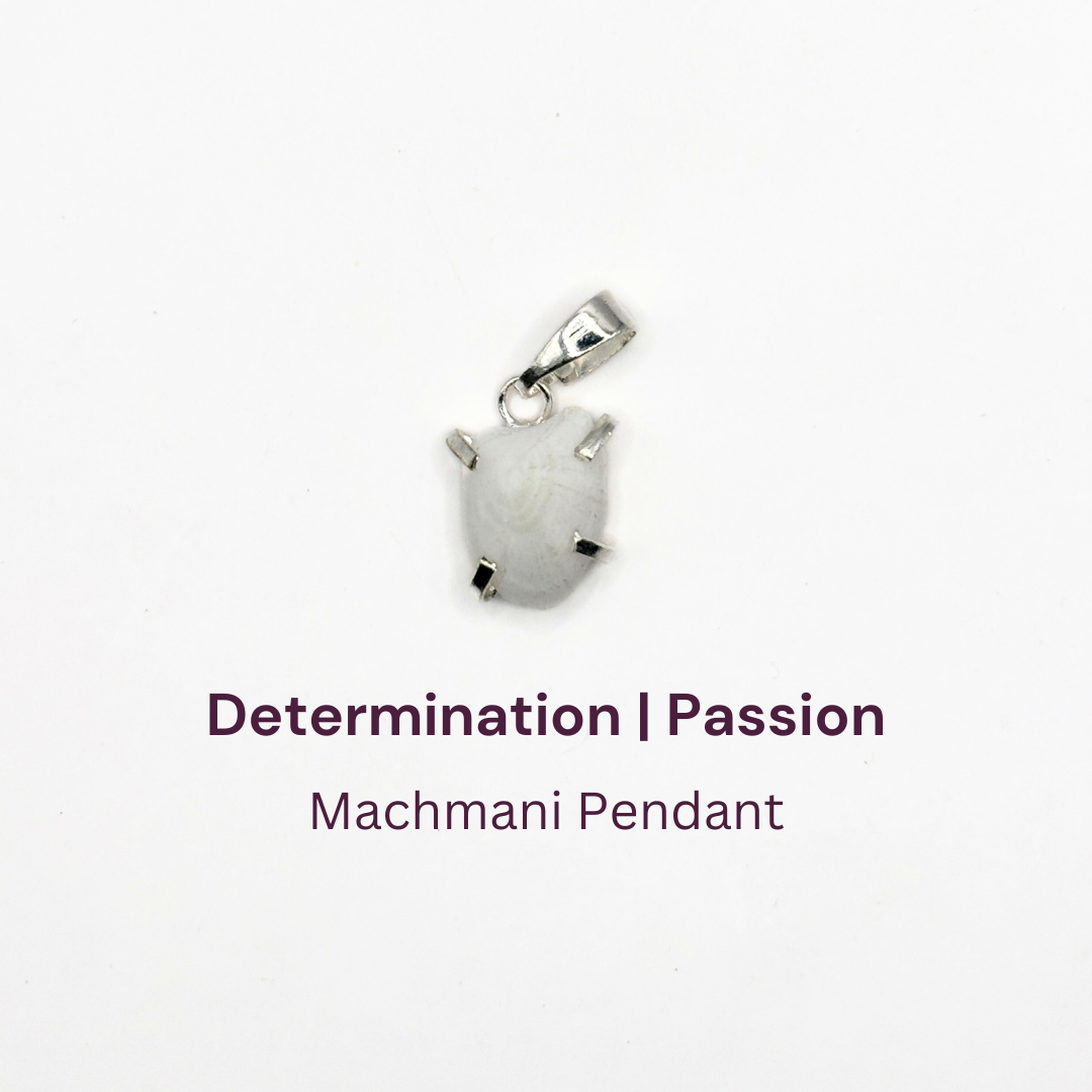 White Machmani Pendant