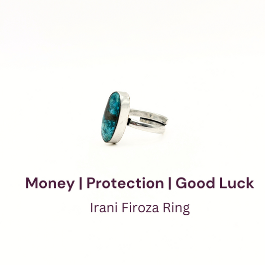 Irani Firoza Ring Long Slim Oval