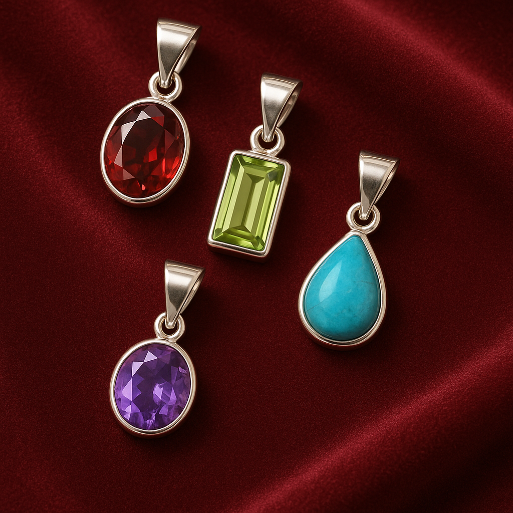 All crystals & gemstone Pendants
