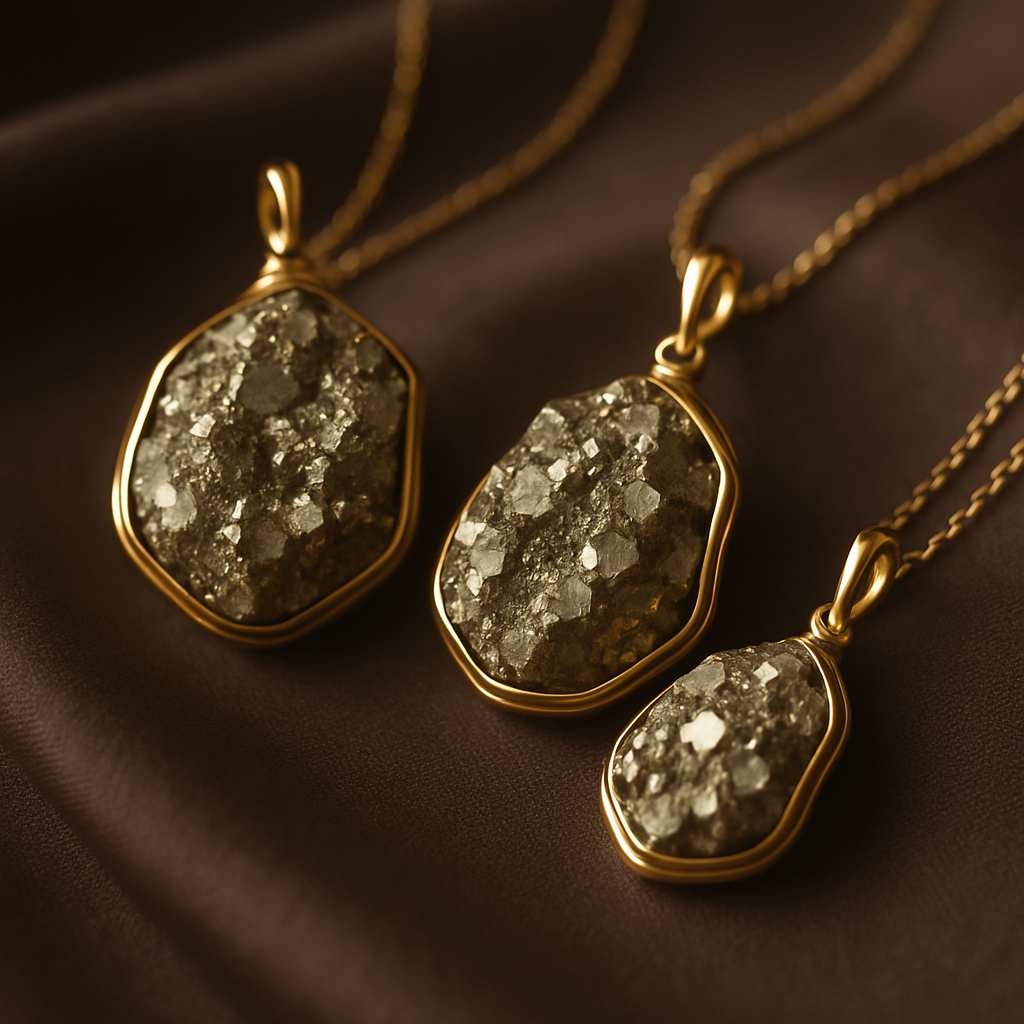 Pyrite Pendants