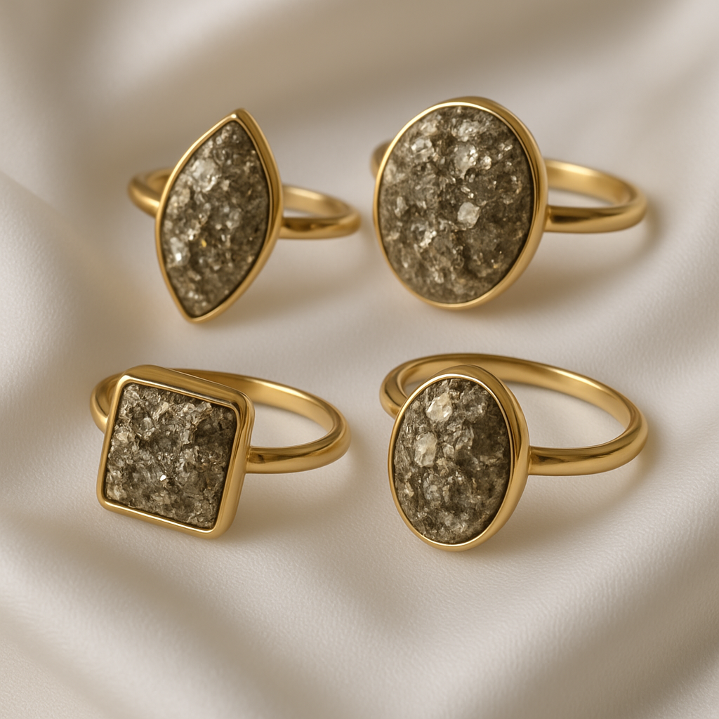 Pyrite Rings