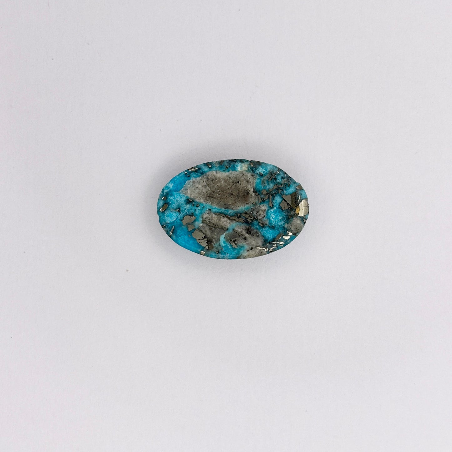 9.37 Ct. Natural & Lab-certified Irani Firoza/Turquoise- GT 8222