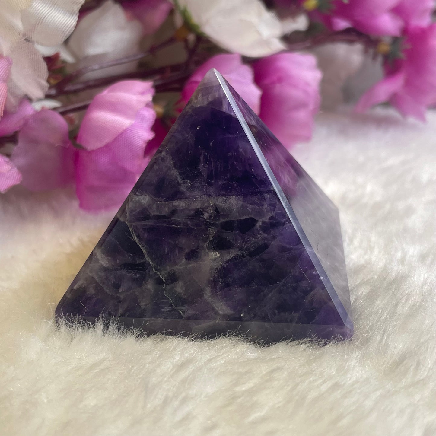 Amethyst Pyramid Natural - 130-150 grams