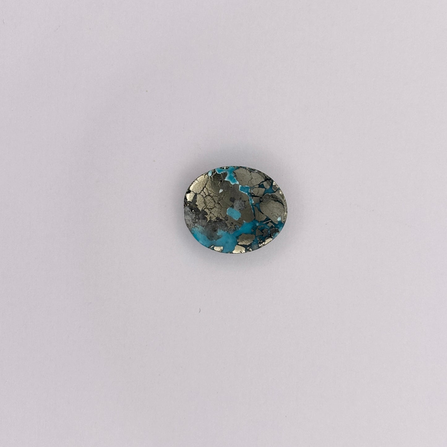 9.61 Ct. Natural & Lab-certified Irani Firoza/Turquoise- GT 0528