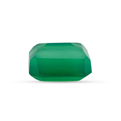 9.86 Carat Green Onyx (Chalcedony Stone) - Natural & Lab-Certified  02/08 - 1