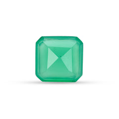 7.47 Carat Green Onyx (Chalcedony Stone) - Natural & Lab-Certified  05/08 - 10