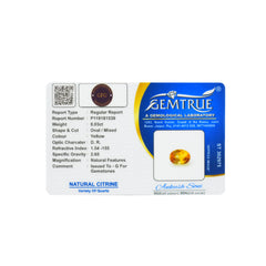 8.03 Carats Natural Citrine (Sunela Stone) - 09/08-100