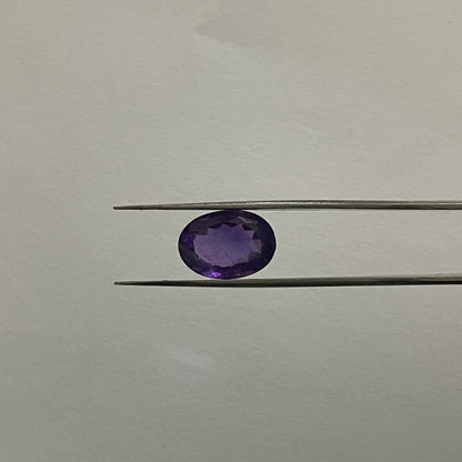 6.19 Carat Natural Amethyst/ Jamunia- Lab-certified