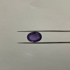 6.19 Carat Natural Amethyst/ Jamunia- Lab-certified