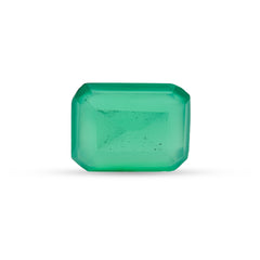 7.66 Carat Green Onyx (Chalcedony Stone) - Natural & Lab-Certified  05/08 - 11