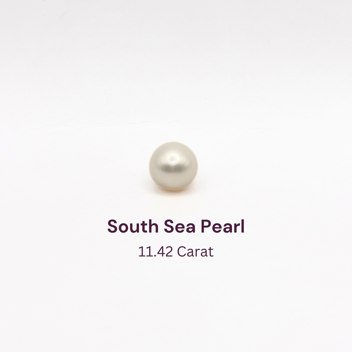 11.42 Carat Natural South Sea Pearl - Sachcha Moti - Lab Certified (SKU- GT9177)