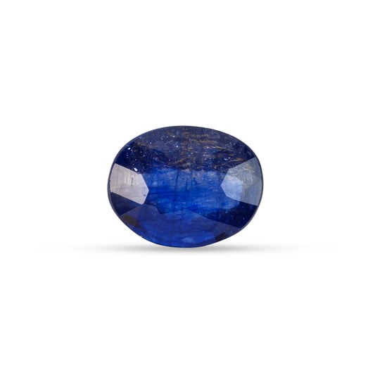 6.41 Carats Natural Blue Sapphire (Neelam) Stone - 09/08-110