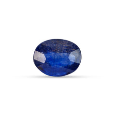 6.41 Carats Natural Blue Sapphire (Neelam) Stone - 09/08-110