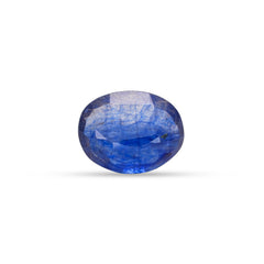 6.41 Carats Natural Blue Sapphire (Neelam) Stone - 09/08-110