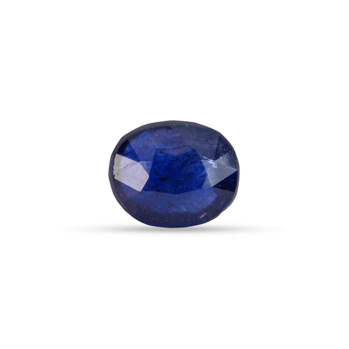 7.26 Carats Natural Blue Sapphire (Neelam) Stone - 09/08-111