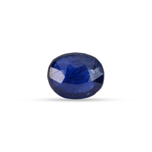 7.26 Carats Natural Blue Sapphire (Neelam) Stone - 09/08-111
