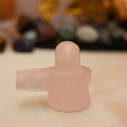 Rose Quartz - Shiva Lingam - 55gm