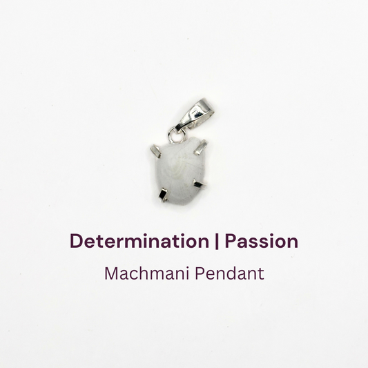 White Machmani Pendant