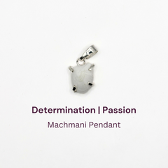 White Machmani Pendant