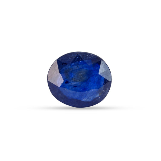 7.14 Carats Natural Blue Sapphire (Neelam) Stone - 09/08-117