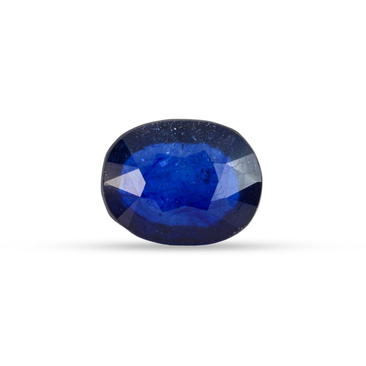 6.17 Carats Natural Blue Sapphire (Neelam) Stone - 09/08-119