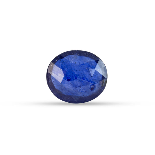 5.86 Carats Natural Blue Sapphire (Neelam) Stone - 09/08-122