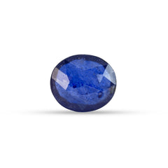 5.86 Carats Natural Blue Sapphire (Neelam) Stone - 09/08-122