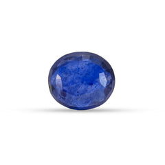 5.86 Carats Natural Blue Sapphire (Neelam) Stone - 09/08-122
