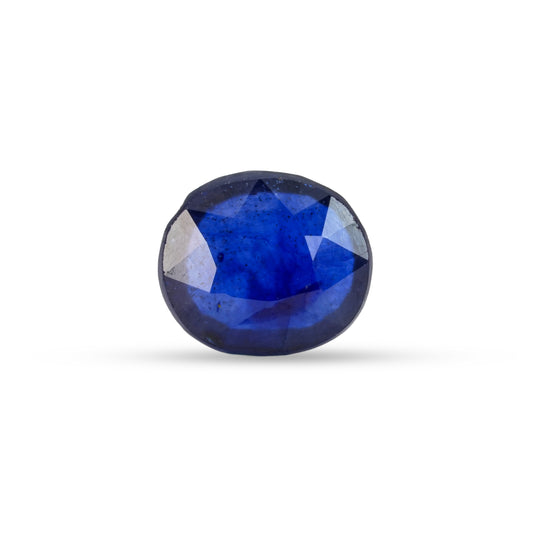 7.31 Carats Natural Blue Sapphire (Neelam) Stone - 09/08-126