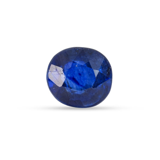4.91 Carats Natural Blue Sapphire (Neelam) Stone - 09/08-129