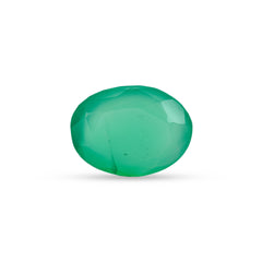5.95 Carat Green Onyx (Chalcedony Stone) - Natural & Lab-Certified  05/08 - 13