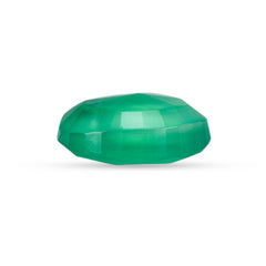 5.95 Carat Green Onyx (Chalcedony Stone) - Natural & Lab-Certified  05/08 - 13