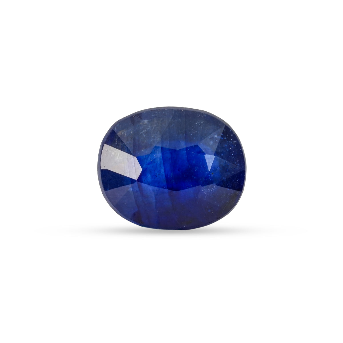 6.88 Carats Natural Blue Sapphire (Neelam) Stone - 09/08-132