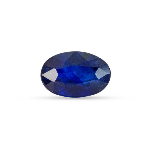 7.72 Carats Natural Blue Sapphire (Neelam) Stone - 09/08-133