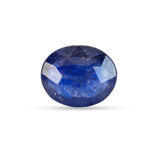 8.37 Carats Natural Blue Sapphire (Neelam) Stone - 09/08-134