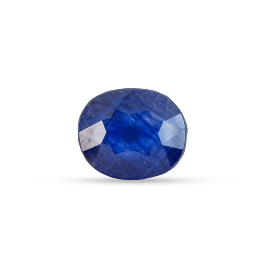 6.51 Carats Natural Blue Sapphire (Neelam) Stone - 09/08-136