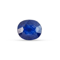 6.51 Carats Natural Blue Sapphire (Neelam) Stone - 09/08-136