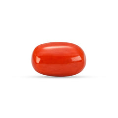 5.86 Carat Natural Coral (Moonga) Gemstone - 23/08-138