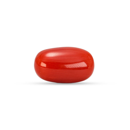 5.63 Carat Natural Coral (Moonga) Gemstone - 23/08-139