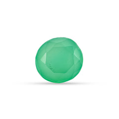 7.63 Carat Green Onyx (Chalcedony Stone) - Natural & Lab-Certified  05/08 - 15