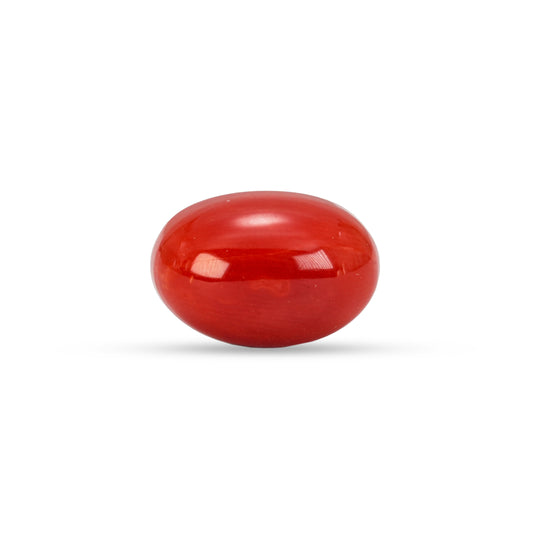 5.09 Carat Natural Coral (Moonga) Gemstone - 30/08-155