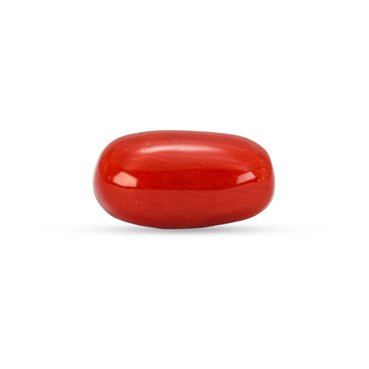 6.06 Carat Natural Coral (Moonga) Gemstone - 30/08-156