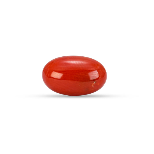 6.19 Carat Natural Coral (Moonga) Gemstone - 30/08-162