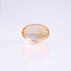 5.24 Carat Citrine Sunela- Natural & Lab-Certified