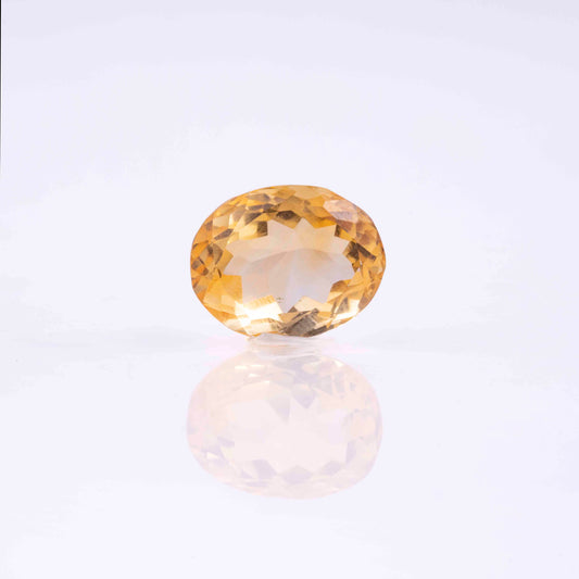 5.26 Carat Citrine Sunela- Natural & Lab-Certified