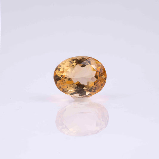 5.54 Carat Citrine Sunela- Natural & Lab-Certified