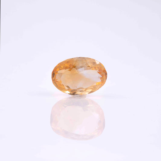 5.63 Carat Citrine Sunela- Natural & Lab-Certified