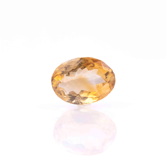 6.06 Carat Citrine Sunela- Natural & Lab-Certified