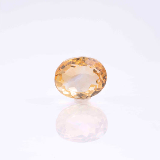6.25 Carat Citrine Sunela- Natural & Lab-Certified