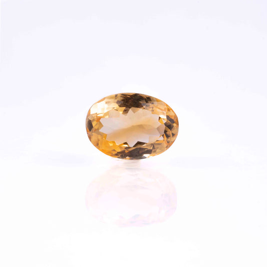 6.69 Carat Citrine Sunela- Natural & Lab-Certified